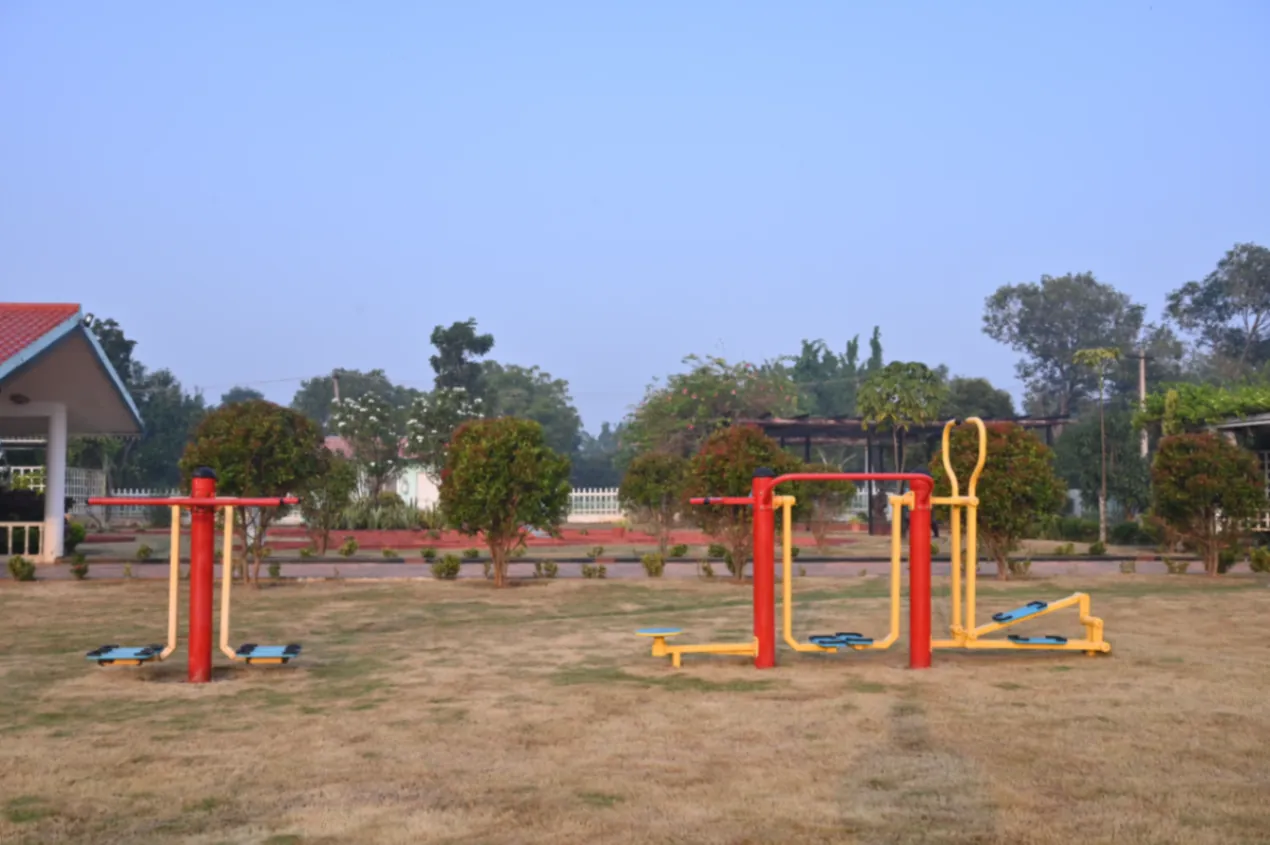 Outdoor exercise area